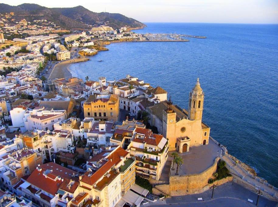 Marina Beach Aiguadolc Sitges Exterior photo